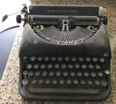 Remington Rand typewriter; Unexpected Wildlife Refuge photo