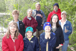 Patty, Jan, Sarah, Julie, Fred, Keagen, ME, Greg and Sarah