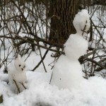 My snow creatures