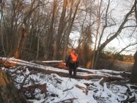 Dave Sauder patrolling Refuge